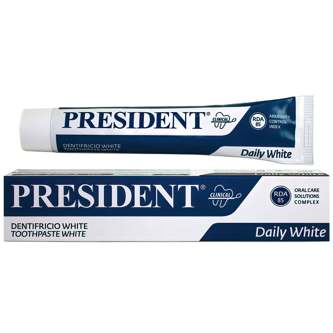 

Зубная паста President Clinical White 75 мл
