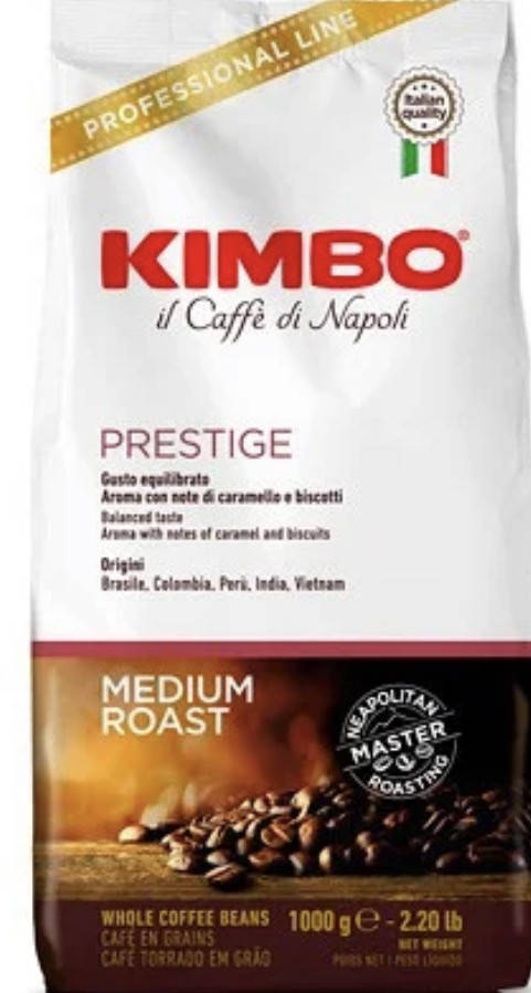 

Кава Kimbo Prestige в зернах 1 кг