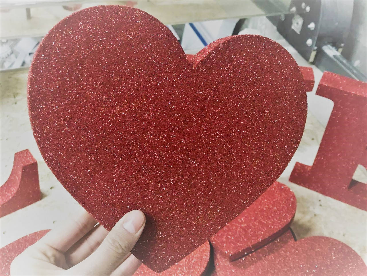 

Сердце из пенопласта на день влюбленных. LOVE SEASON. 14 февраля. Свадьба В блестках