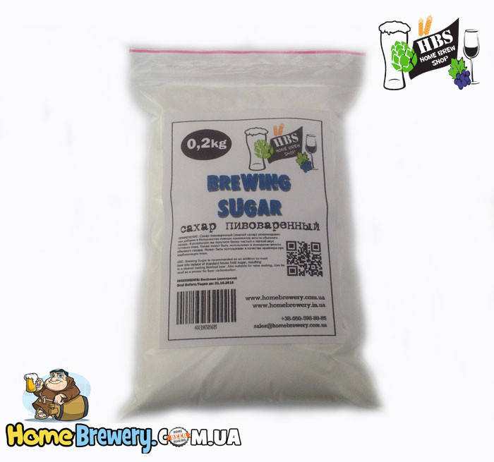 

Кукурузный (пивной) сахар (декстроза) Brewing Sugar 200г