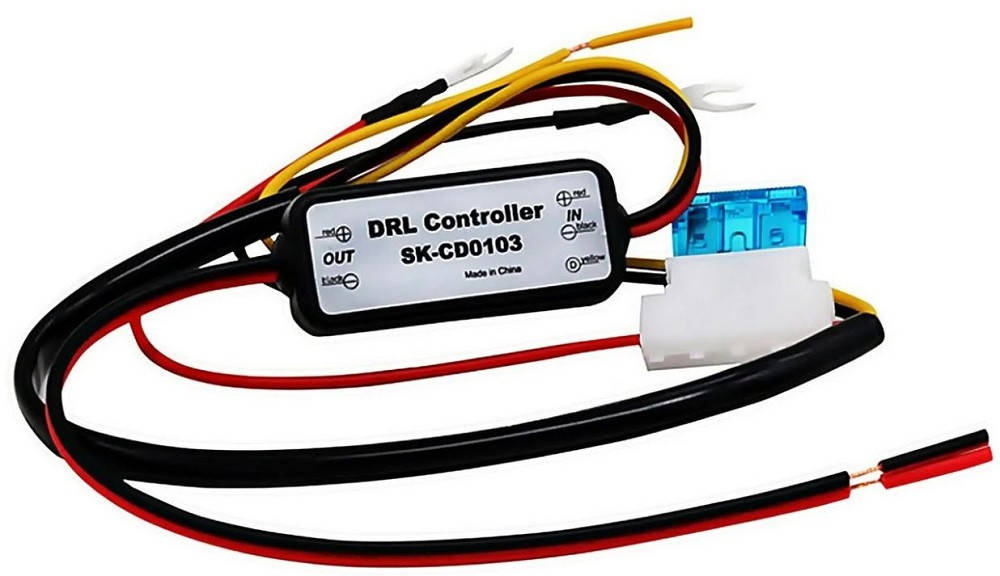 

Контроллер дневных ходовых огней ДХО DRL 12В мини SK-CD0103