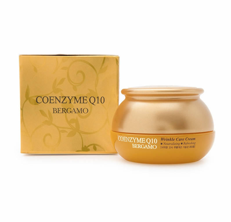 

Крем для лица с коэнзимом Q10 BERGAMO Coenzyme Q10 Wrinkle Care Cream 50g