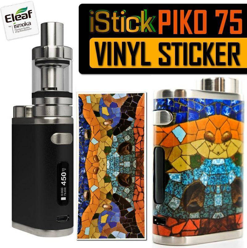 

Vinyl sticker Eleaf iStick Pico 75. Стикер наклейка на корпус боксмода.