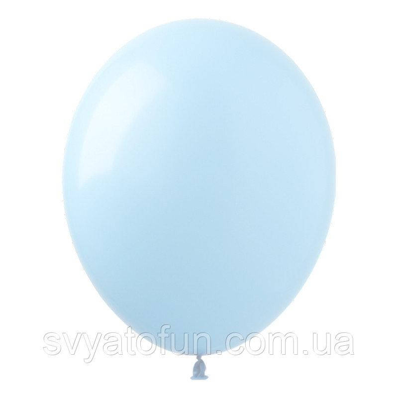 

Латексные воздушные шарики 12" Macaron Blue (голубой) 20шт/уп Kalisan
