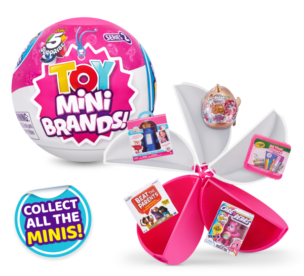 

Игровой набор Zuru Mini Brands TOY Фигурки-сюрприз в шаре 5 шт. в ассортименте