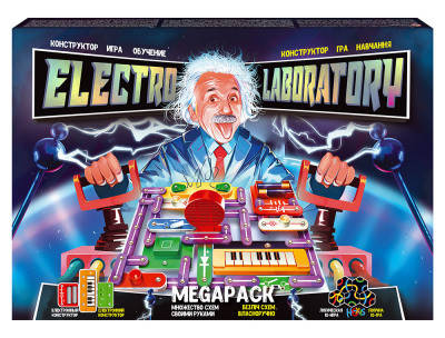 

Конструктор электронный Electro Laboratory Megapack, Elab-01-04, Danko Toys,
