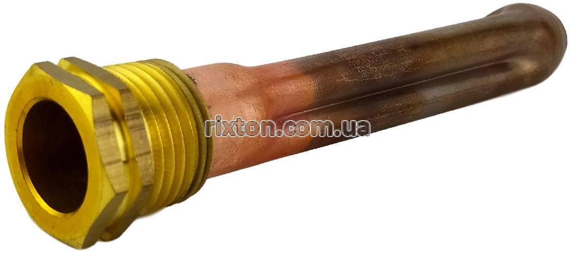 

Погружная гильза для датчика температуры 1/2", 15х16мм, L=110мм, три зонда (рифленая)