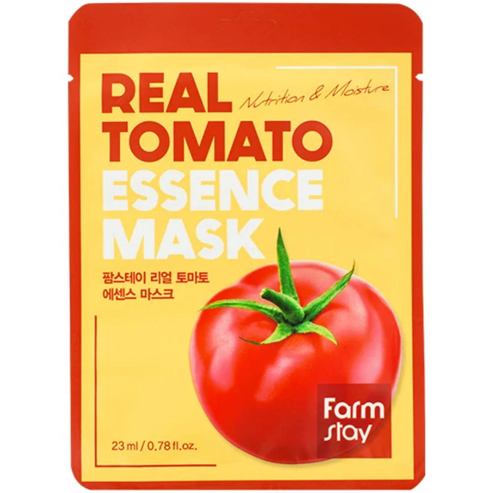 

Увлажняющая маска для лица с экстрактом томата Farmstay Real Tomato Essence Mask 23 мл