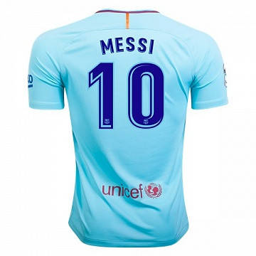 

Футбольная форма Барселона Месси (Messi) 2017-2018 Гостевая 2XS (на рост 125-135 см)