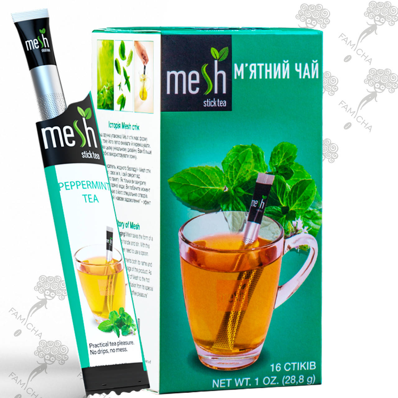 

Чай Мятный в стиках Mesh stic, 16шт