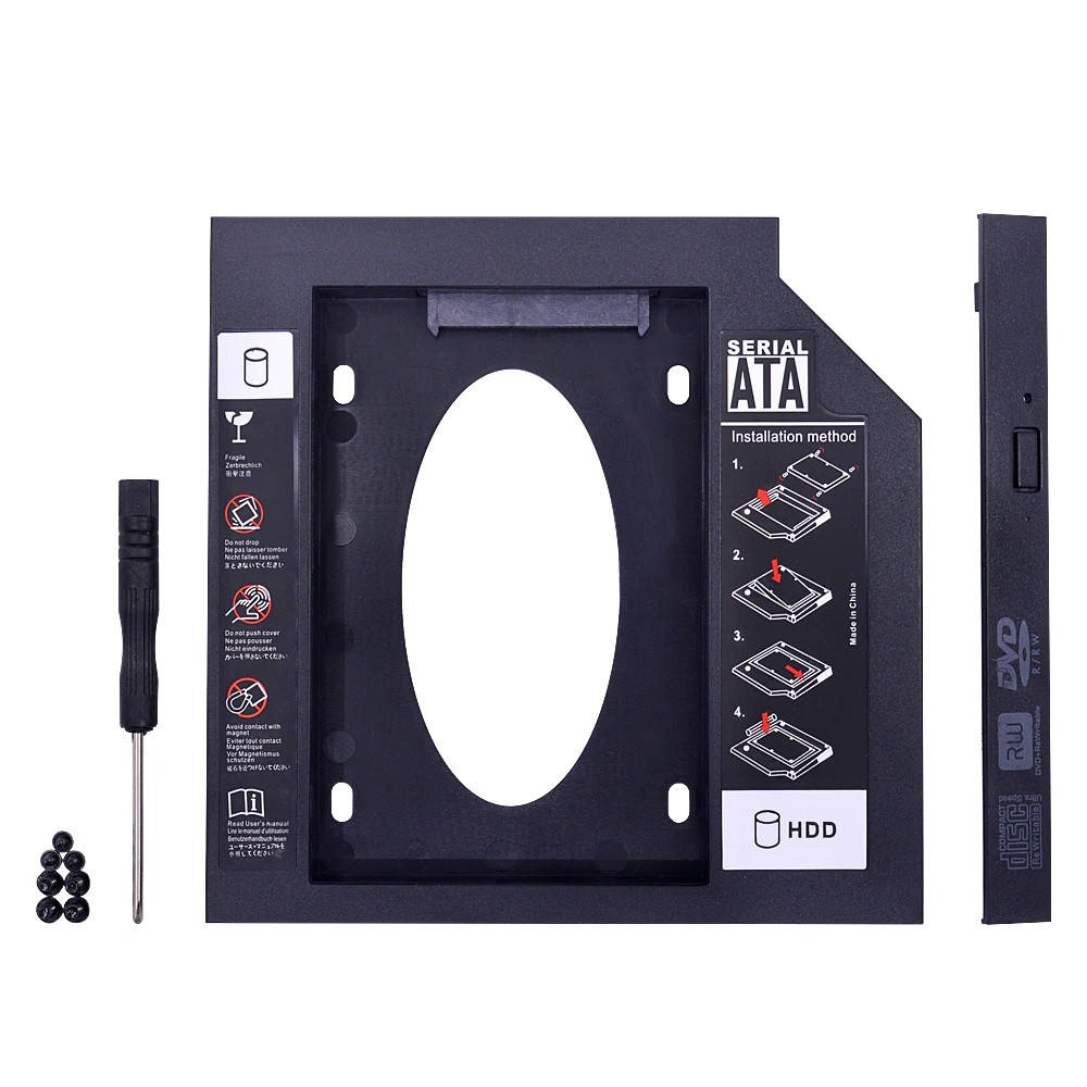 

Карман Optibay для жесткого диска 2,5" HDD SSD вместо DVD-ROM бокса