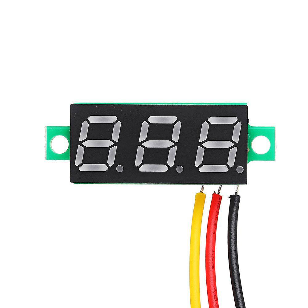 

Цифровой вольтметр зеленый DC 0 - 100 В. 0.28 "