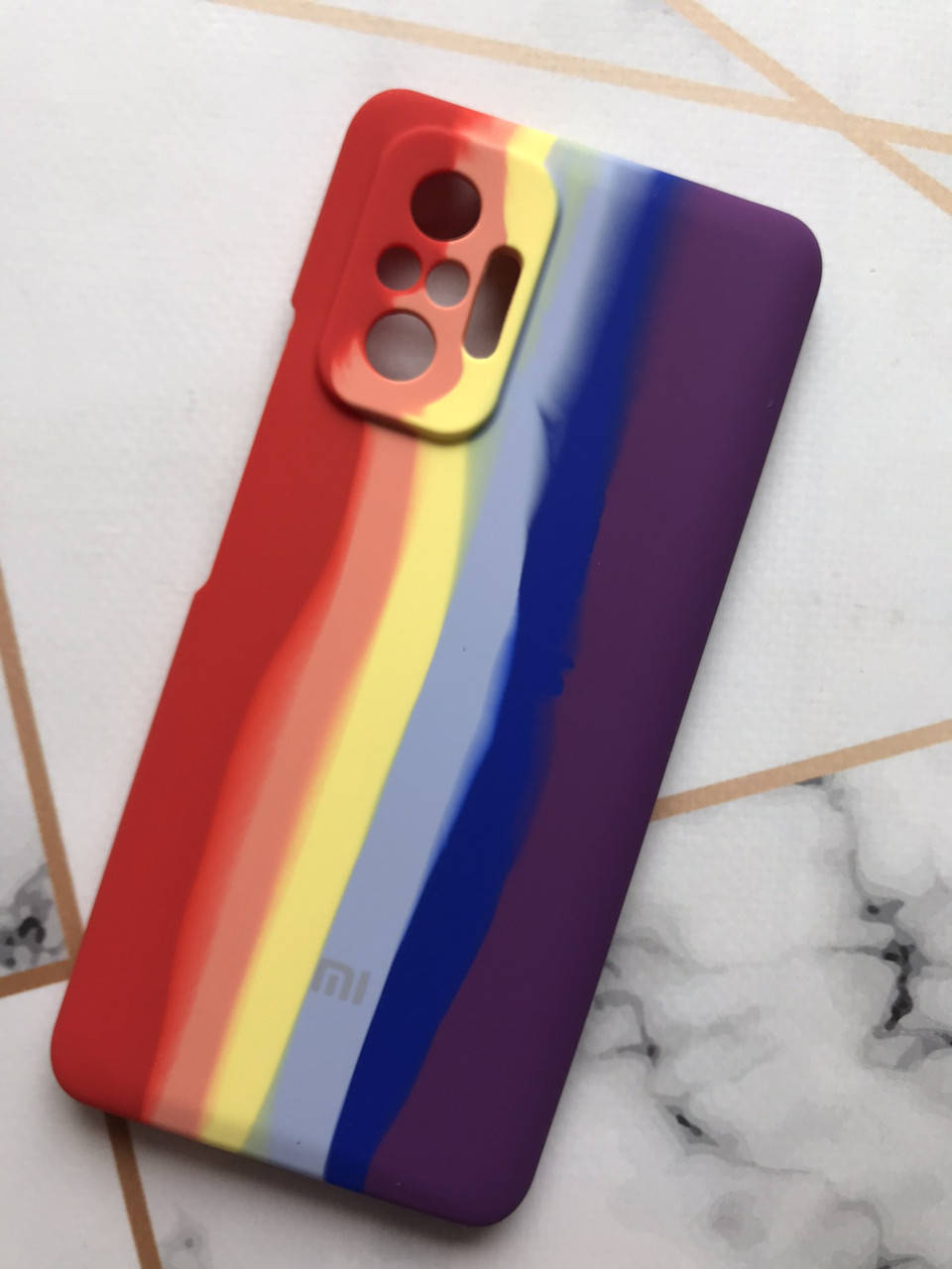 

Силиконовый чехол Silicone Case для Xiaomi Redmi Note 10 Pro / Note 10 Pro Max Разноцветный Красно-фиолетовый, Разные цвета