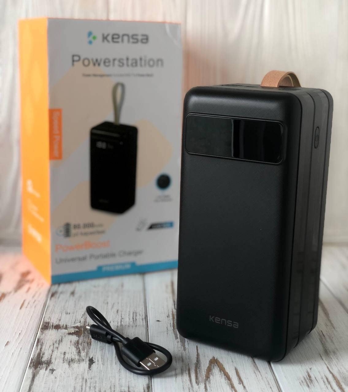

Power Bank Kensa KP-45 80000mAh (Реальная мощность)