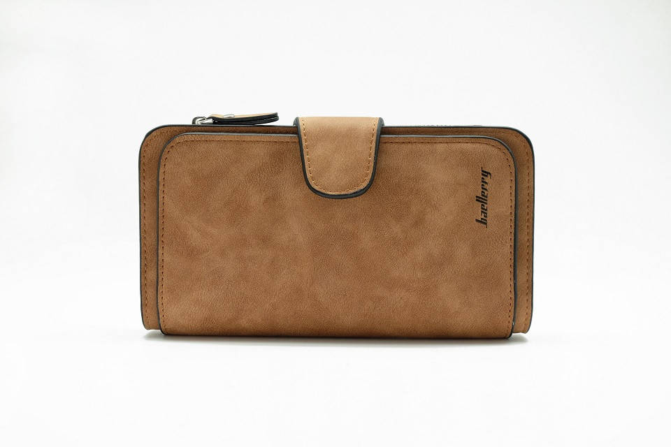 

Женский кошелек Baellerry N2345 coffee, портмоне цвет коричневый. Оригинал