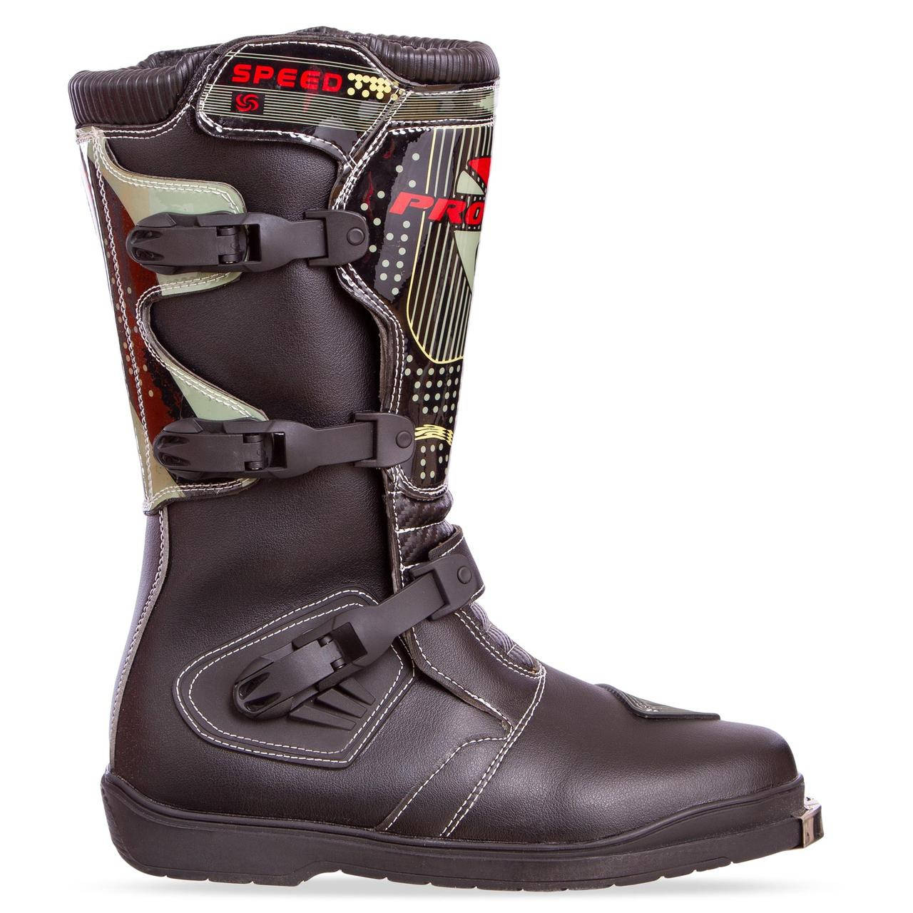 

Мотоботы высокие PRO-BIKER M-6823 р-р 45 Черный PT1375