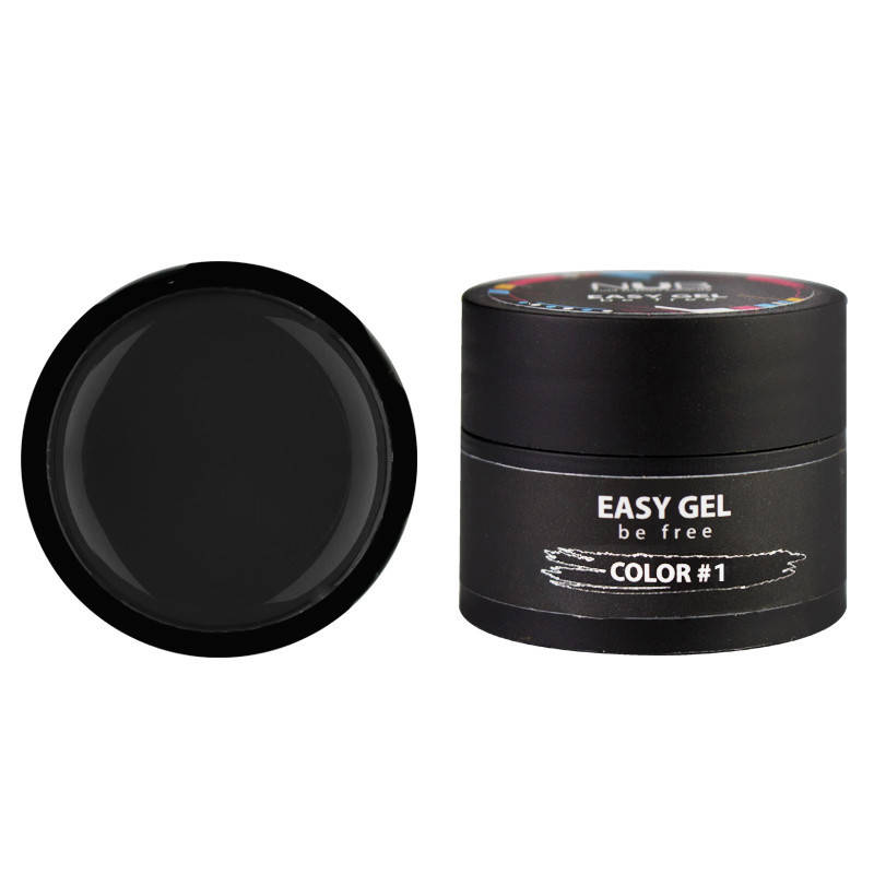 

Гель-паутина NUB Easy Gel № 1 (черная), 5 мл, Черный
