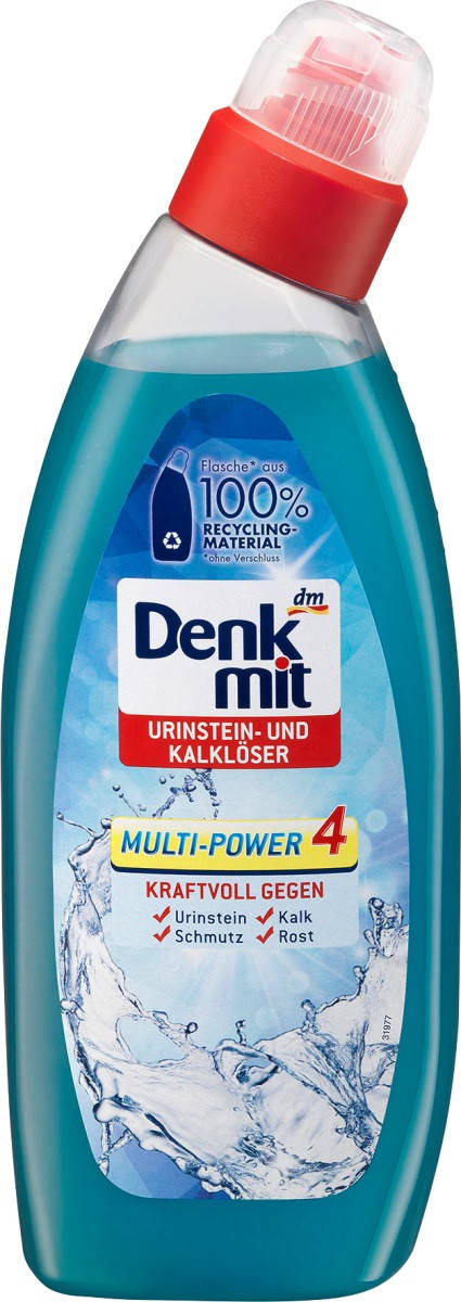 

Denkmit WC Urinstein und Kalkloser Средство для чистки унитазов 750 мл
