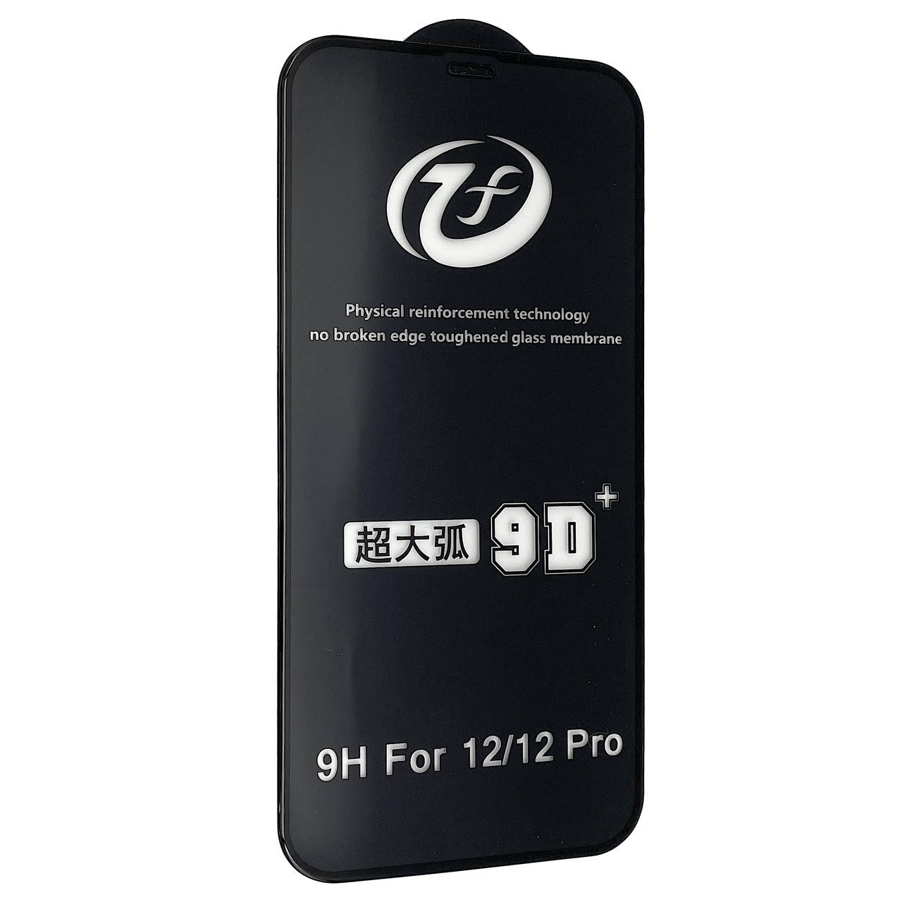 

Защитное стекло DK 9D+ Full Glue для Apple iPhone 12 / 12 Pro 6.1" (black), Черный