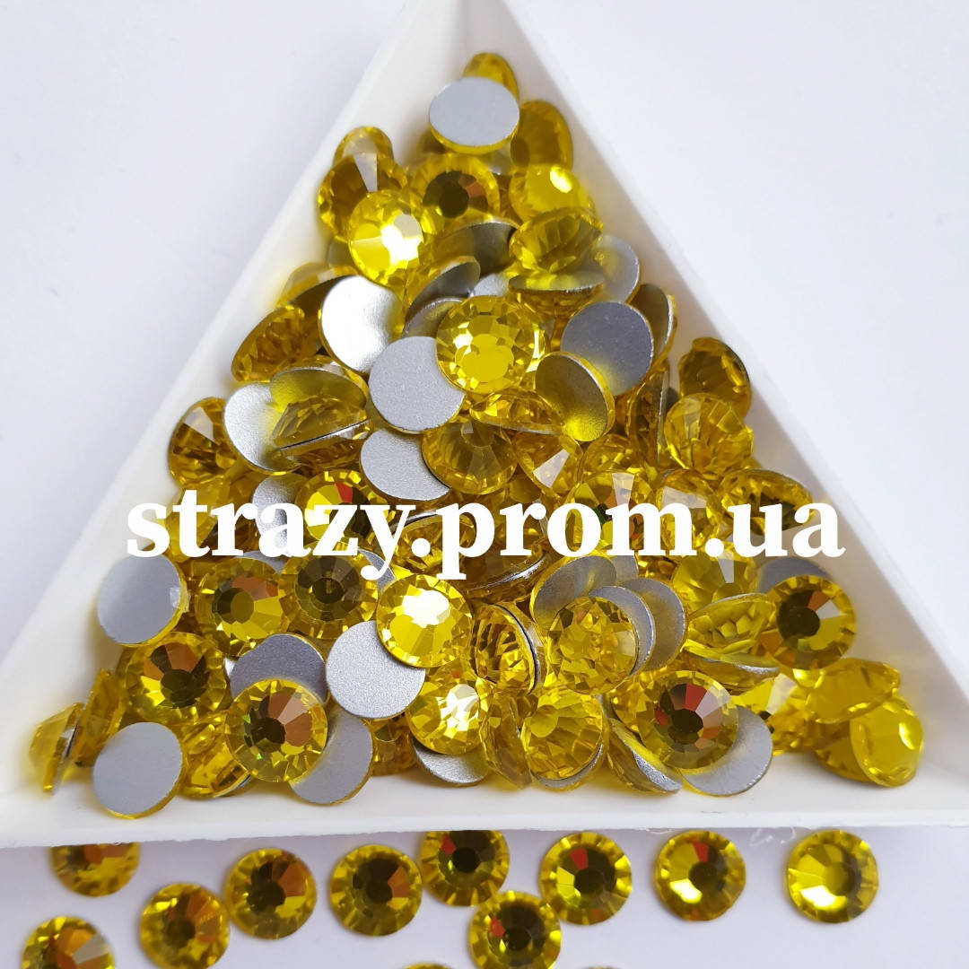 

Стразы ss16 Citrine (4,0мм) 100шт "Crystal Premium"