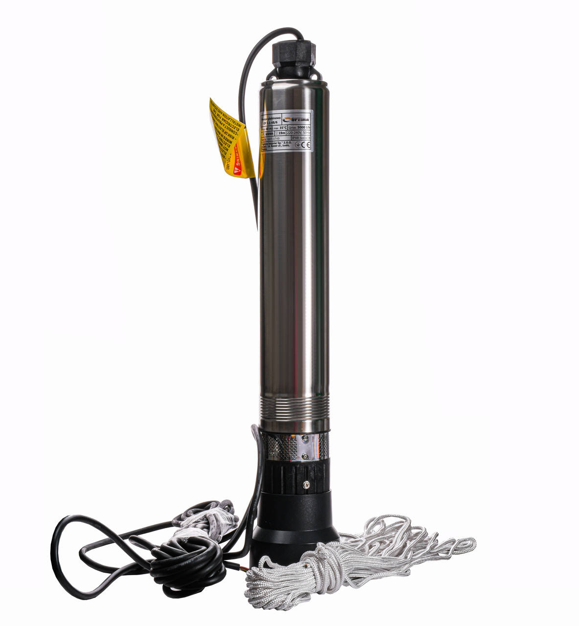 

Насос колодезный с нижним забором воды Optima OP 5,1 - 48/6 0,6кВт, 48м