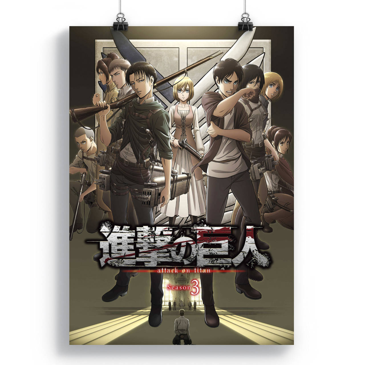 

Плакат Атака титанов | Shingeki no Kyojin 86