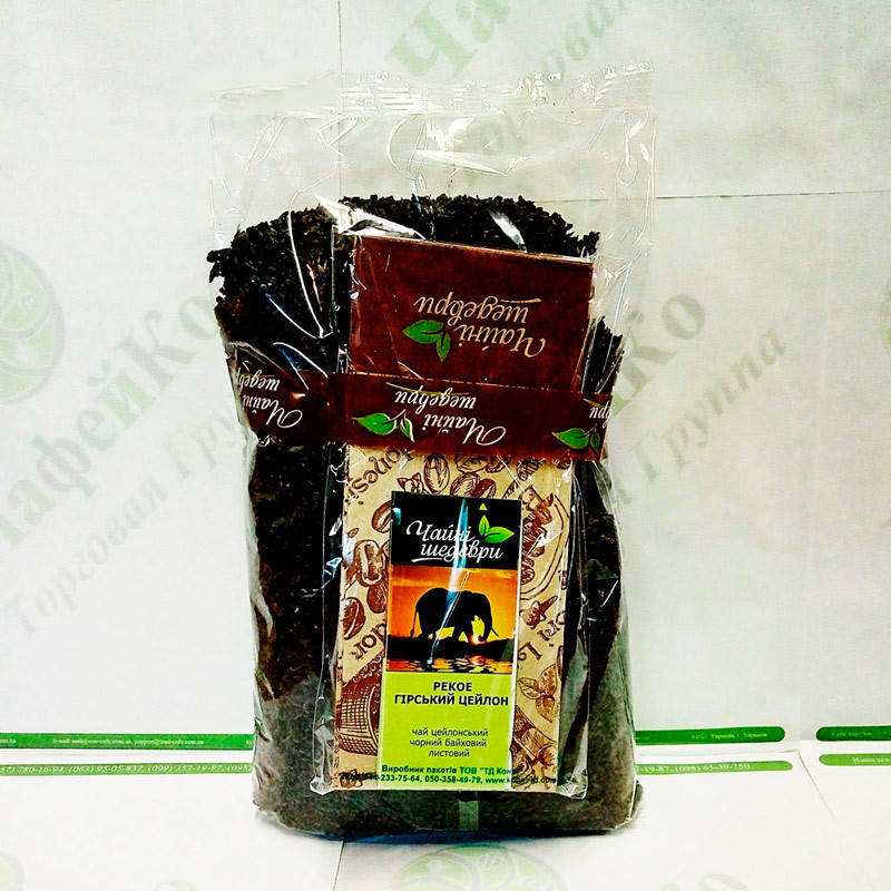 

Чай Чайные шедевры Горный Цейлон черн. 500г