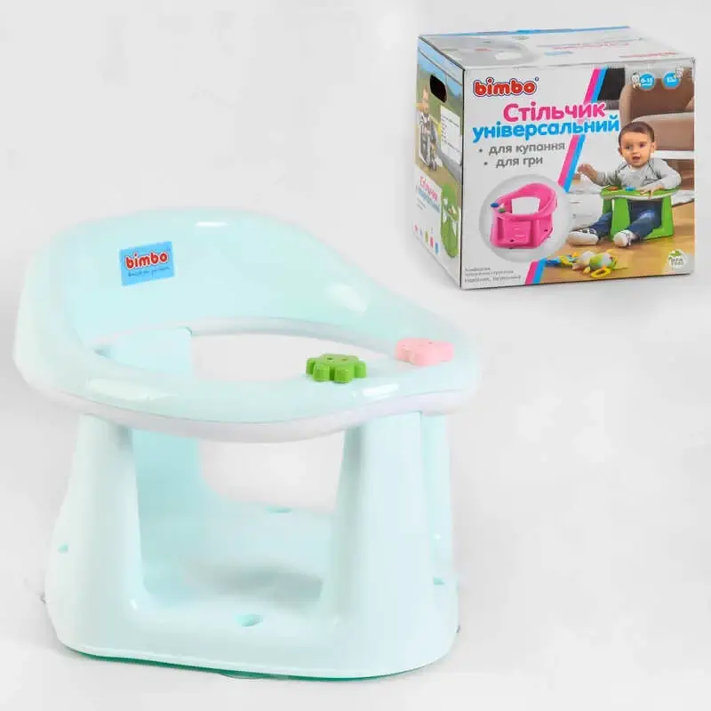 

Гр Детское сиденье для купания на присосках BM-03606-1 NEW - MINT (1) "BIMBO", в коробке