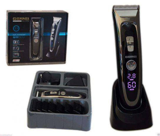 

Машинка для стрижки волос с дисплеем Gemei GM-800
