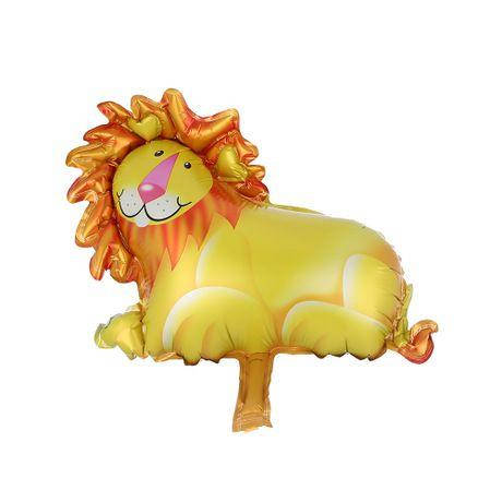 

Фольгированный шар мини фигура Лев, Желтый