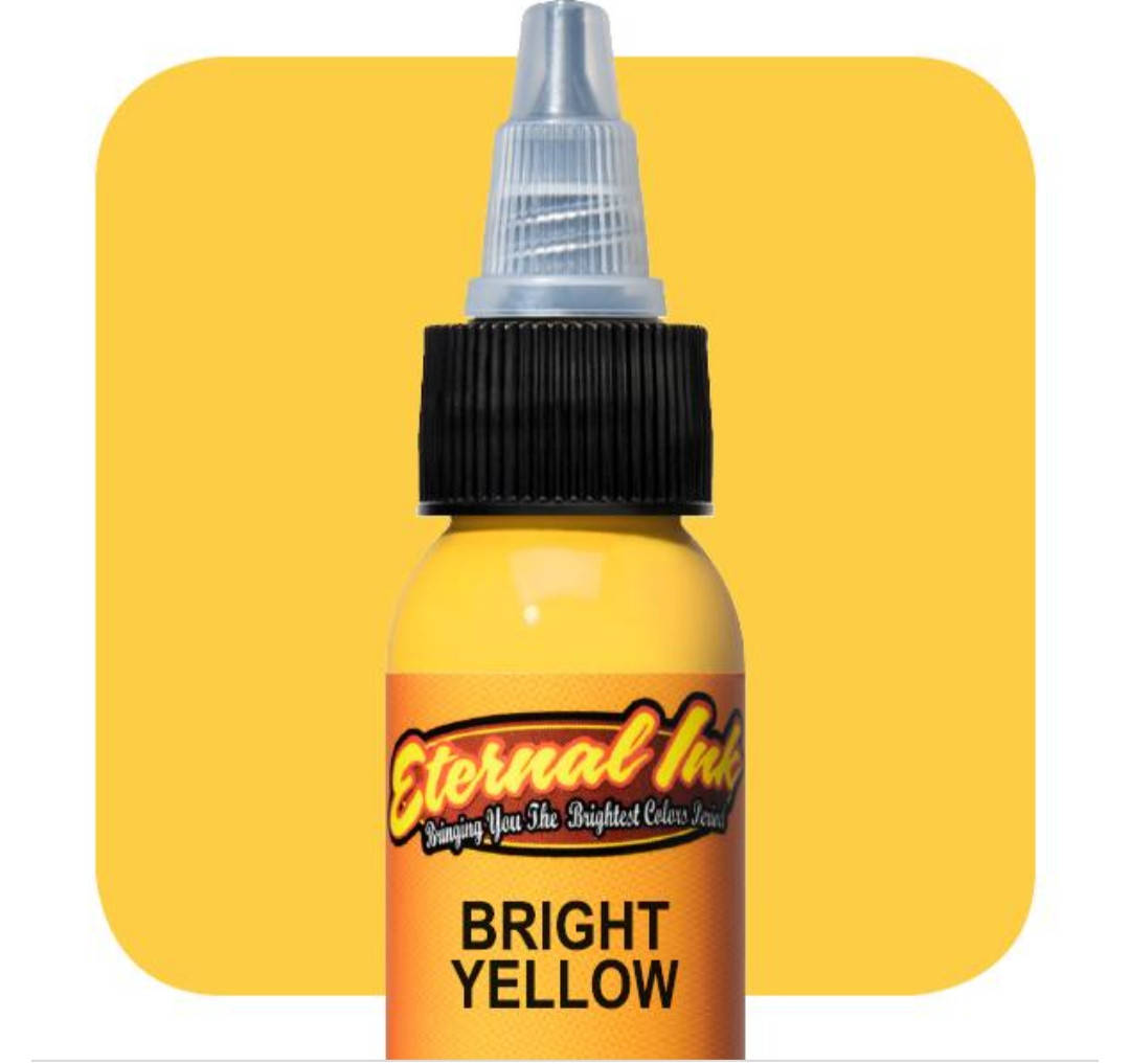 

Тату краска Eternal Tattoo Ink Bright Yellow 30ml