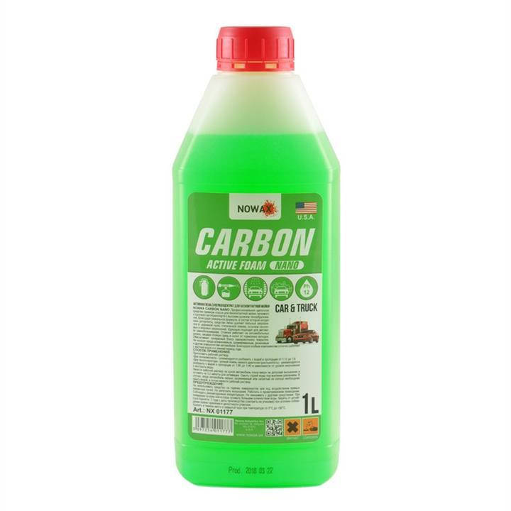 

Активная пена для авто машины NOWAX CARBON NANO ACTIVE FOAM 1л автошампунь для бесконтактной мойки авто
