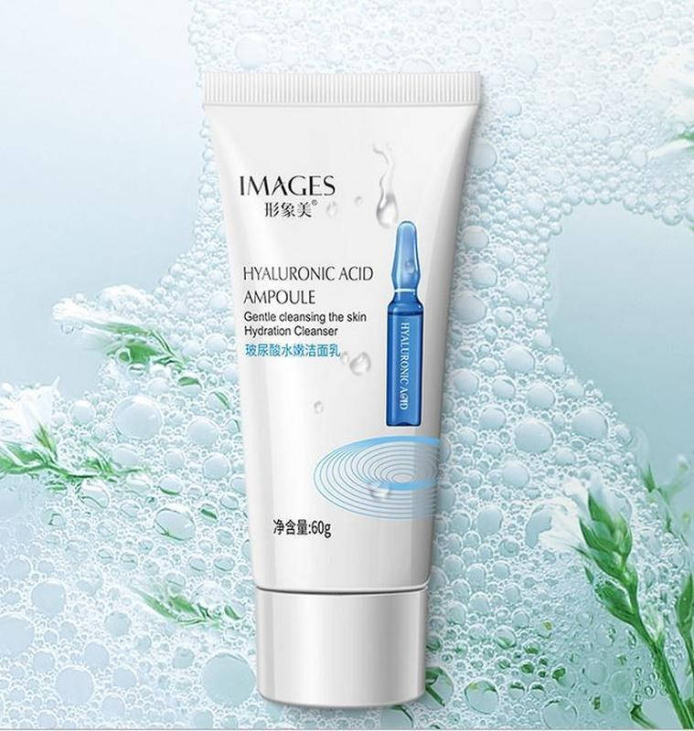 

Пенка для умывания с гиалуроновой кислотой Images hyaluronic acid ampoule cleanser 60гр