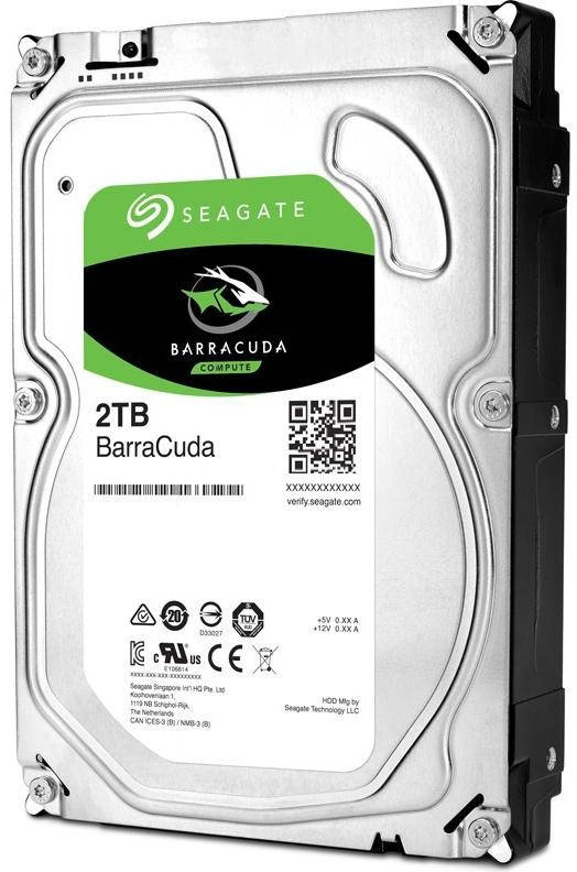 

Жесткий диск для компьютера Seagate BarraCuda HDD 2TB 7200rpm 256MB ST2000DM008 3.5 SATA III