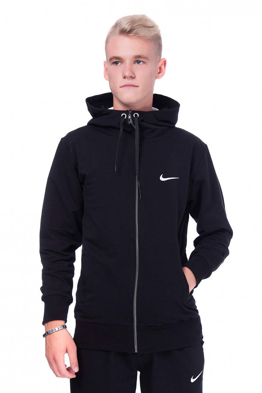 

Спортивный костюм Nike(Найк). Мужской спортивный костюм Nike чёрный цвет XL, Черный