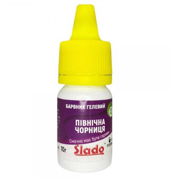 

Гелевый жирорастворимый краситель ТМ Slado