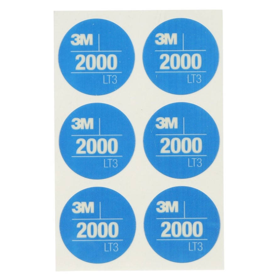 

Шлифовальные круги 3M Dalmatian Stikit P2000 Ø32 мм (6 штук)