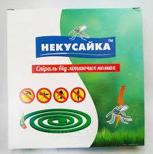 

Спираль от комаров и мух, НЕКУСАЙКА, 10 спиралей