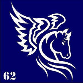 

Трафареты для био-тату 6х6 (№ 62)