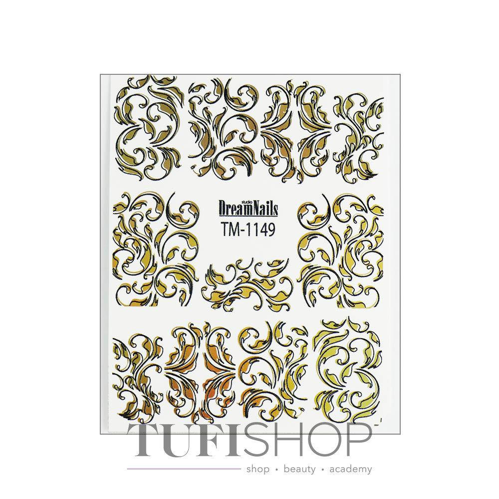 

Слайдер дизайн Dream Nails TM-1149 (золото голография)