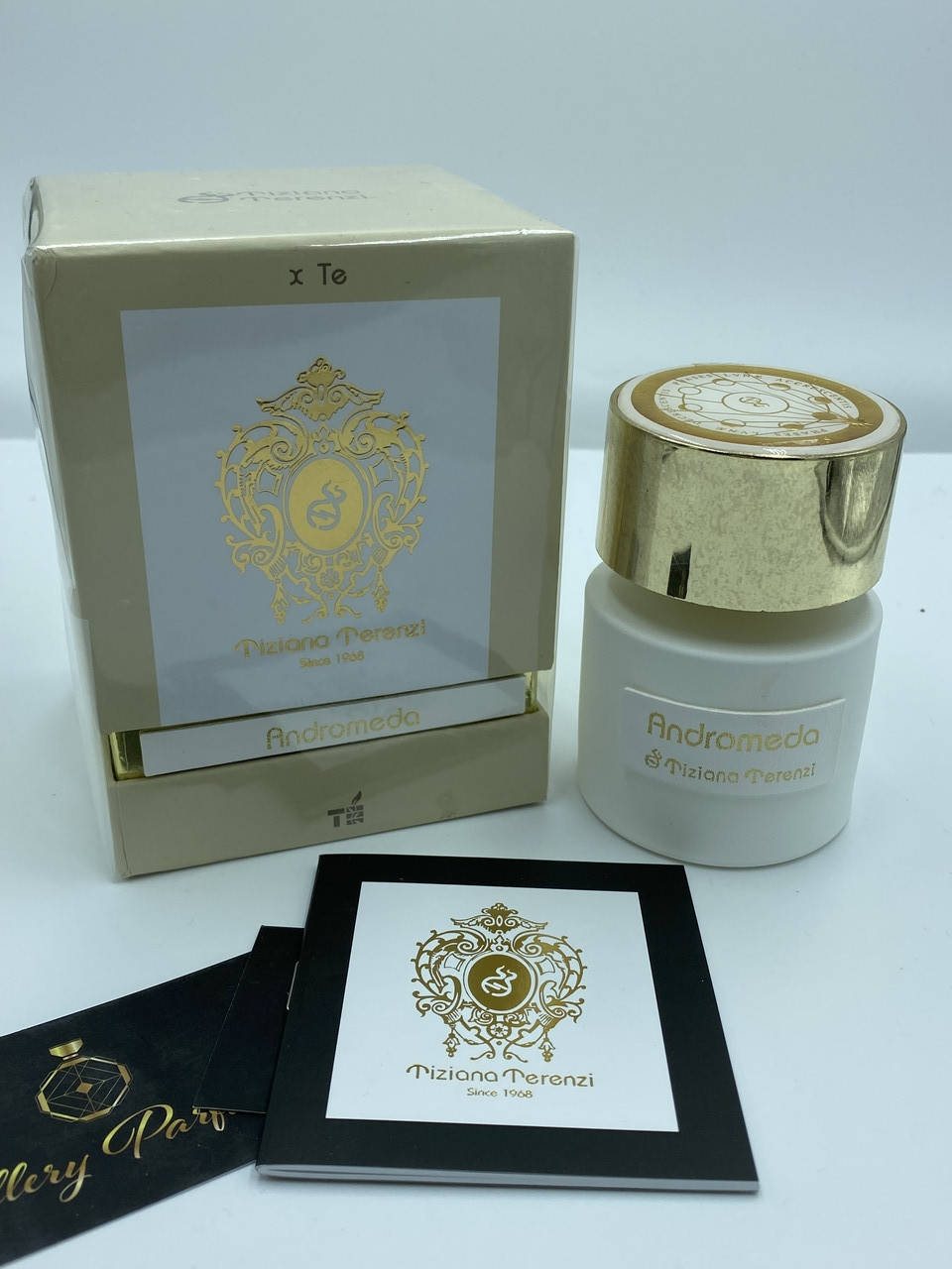 

Tiziana Terenzi Andromeda Extrait De Parfum 100 ml. Made in the United Arab Emirates.