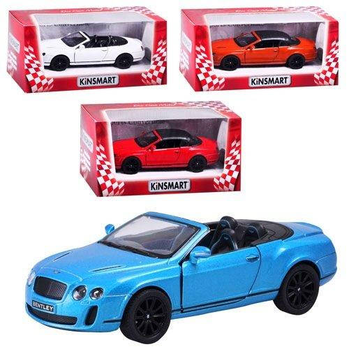 

KMKT5353 W Машинка метал Kinsmart Bentley Continental Supersports, инерция