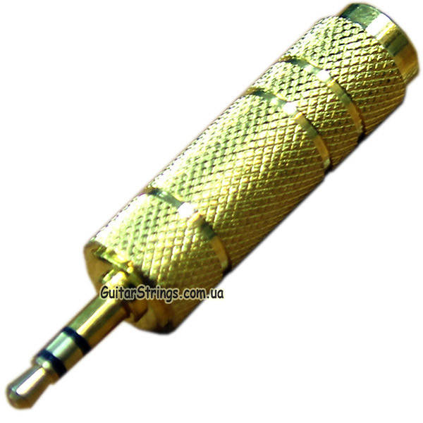 

Переходник Джек стерео - Миниджек 6.3=3.5