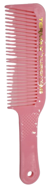 

Расческа гребень профессиональная для парикмахера Termax Clipper Comb, розовая, Розовый