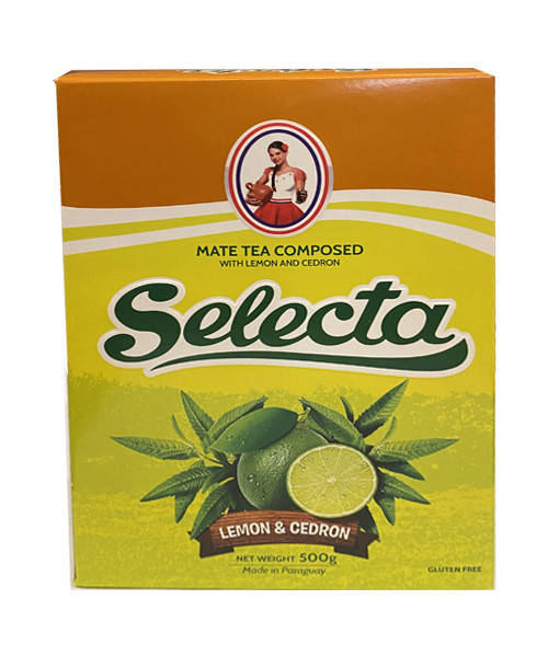 

Чай Йерба Мате Selecta Лимон и Лимонная вербена (Limón y Cedrón) 500 г. К589/500