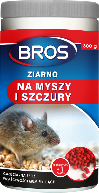 

Зерно от крыс и мышей Bros 300 г
