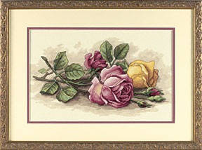 

Набор для вышивания крестом Dimensions 13720 Rose Cuttings