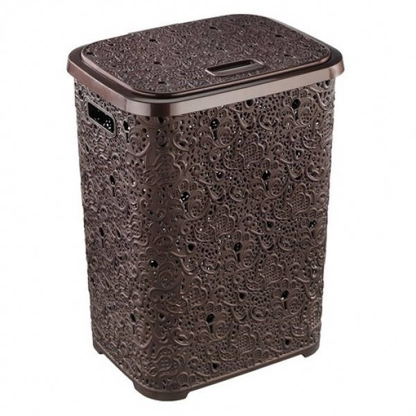 

Корзина для белья Elif Ажур 322-5 Коричневый