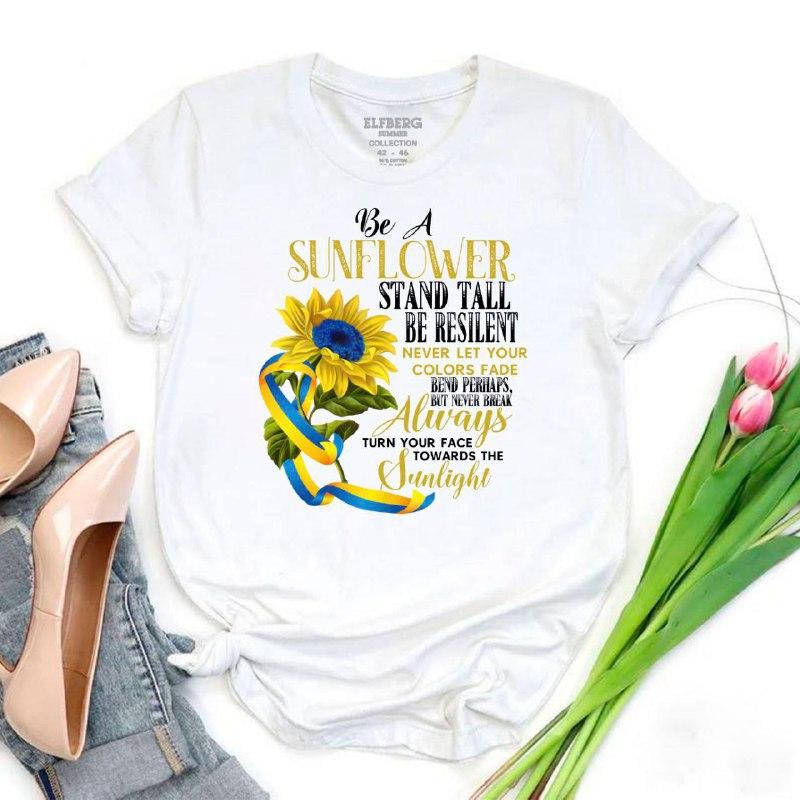 

Футболка Подсолнух, Украинская символика №6008 48/50