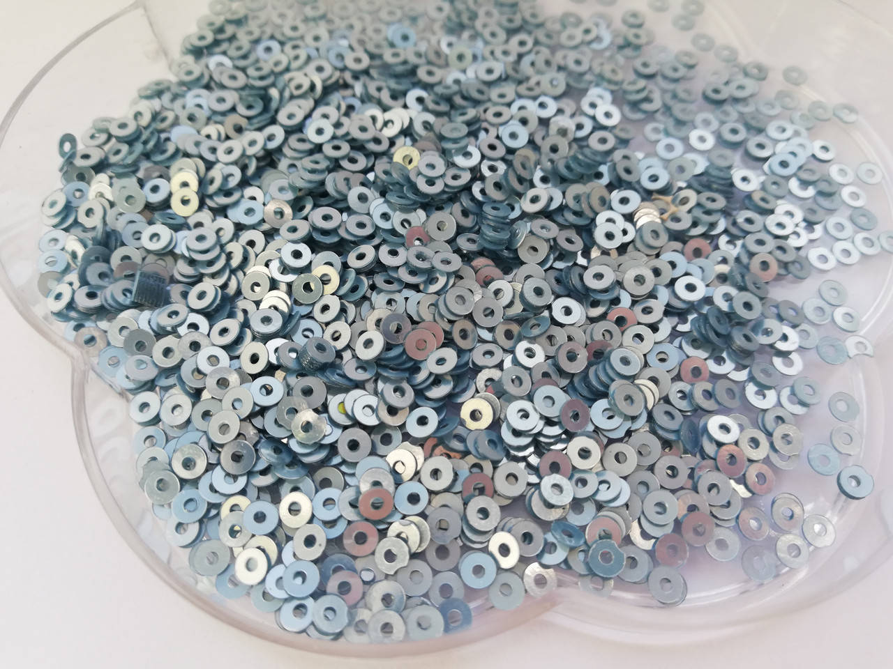 

Паєтки 3 мм Dream Blue - Блакитний - 5 г Індія